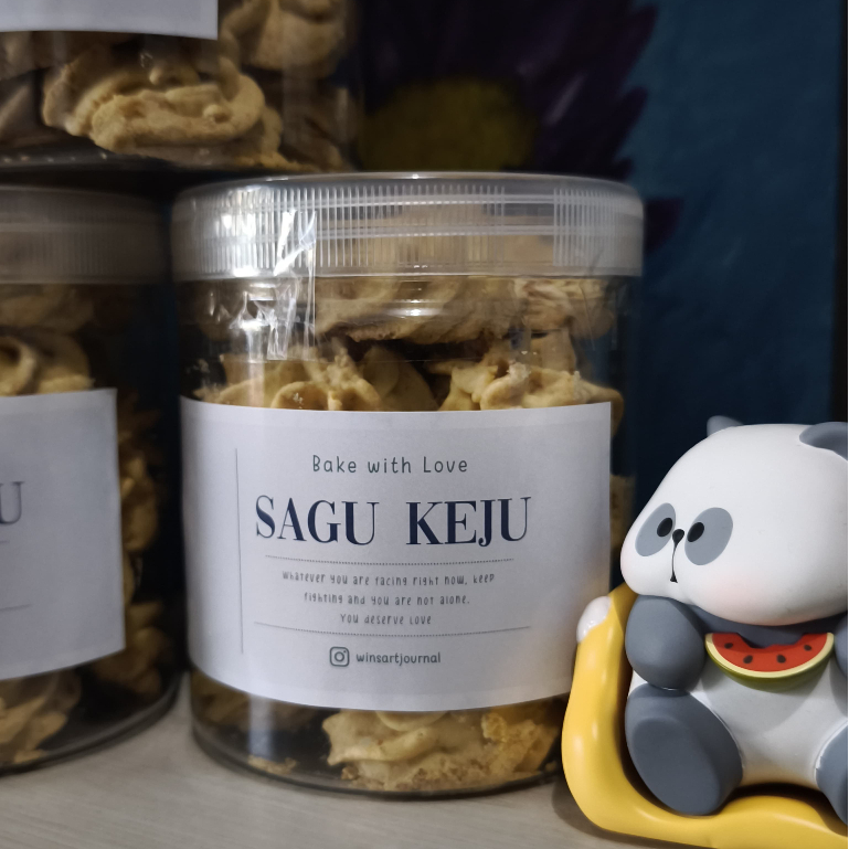 

WAJ X MGD - Freesia Series - Sagu Keju Jar 600 ml