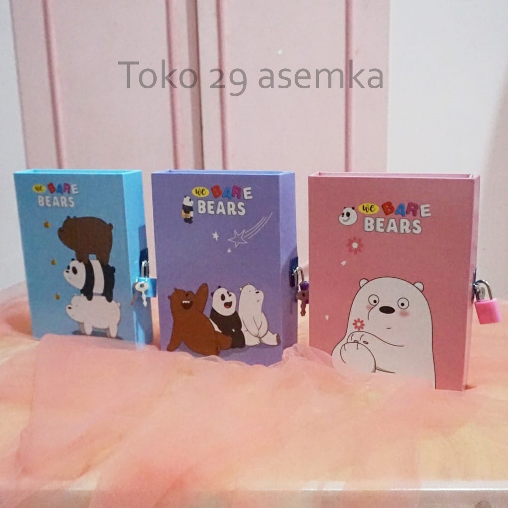 

BUKU DIARY GEMBOK WEBARE BARE DIARY NOTEBOOK PADLOCK BUKU LUCU SOUVERNIR BAGUS ALAT TULIS SEKOLAH