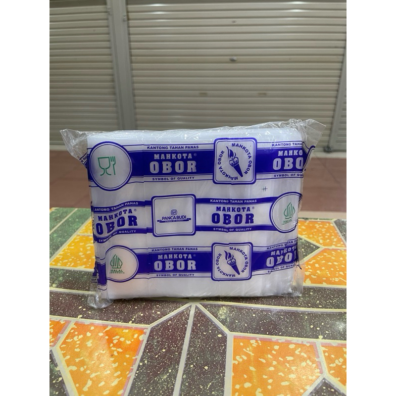 Plastik PP Anti Panas Obor Uk 12 x 25 untuk Kuah dll