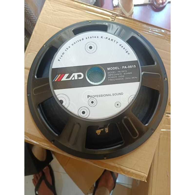 Spiker 15" Speaker 15inch LAD PA-0815 professional sound model PA-0815 350W