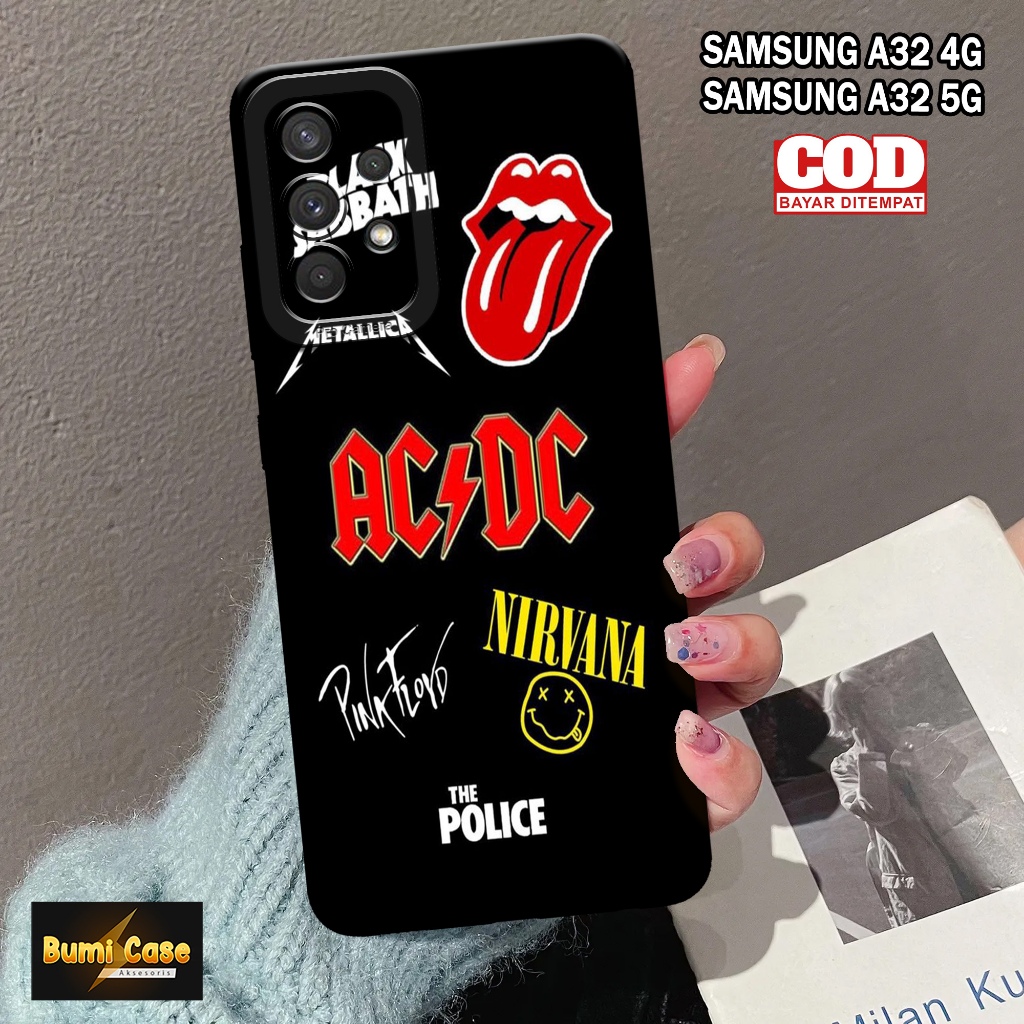 Softcase Hp Samsung A32 4G / A32 5G Bumi Case Fashion Case Band Case Samsung A32 4G / A32 5G Silikon