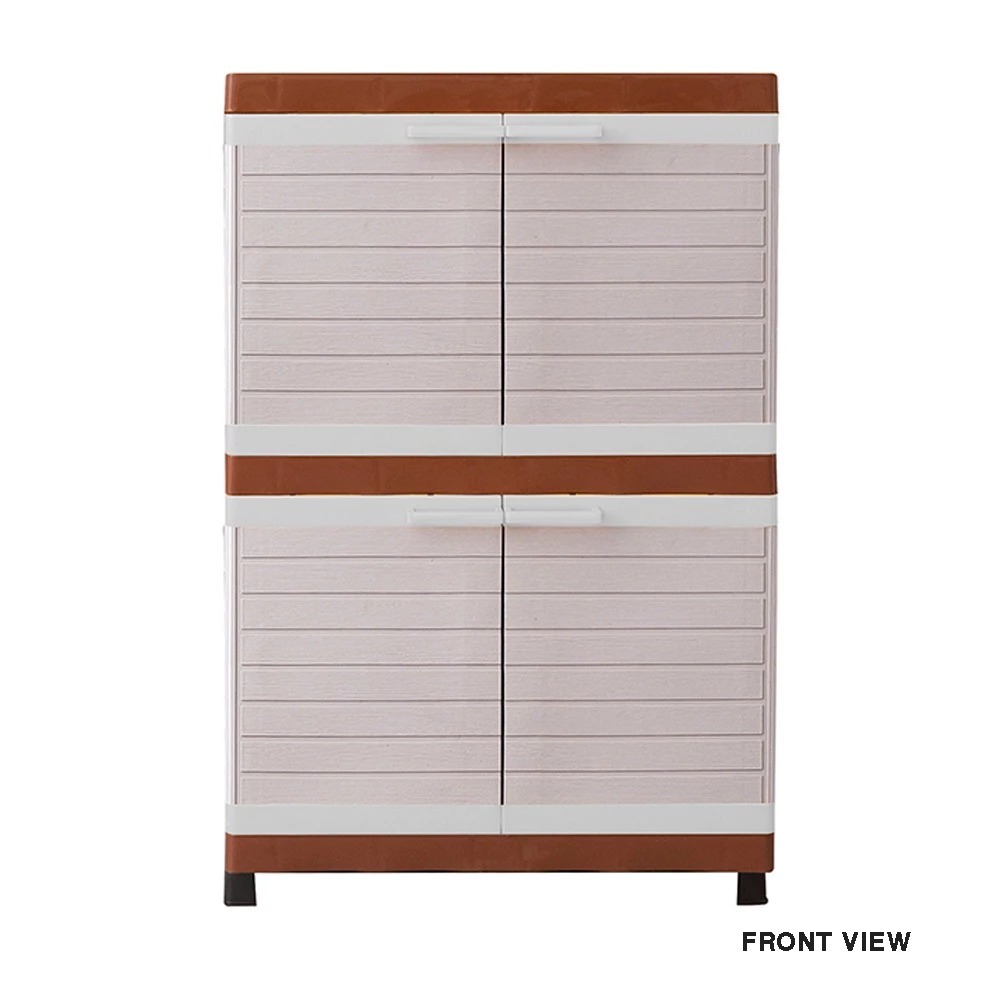 LEMARI PAKAIAN PLASTIK CLUB MINI 2 SUSUN LEMARI PLASTIK SERBAGUNA CABINET LACI MINIMALIS/LEMARI PLAS