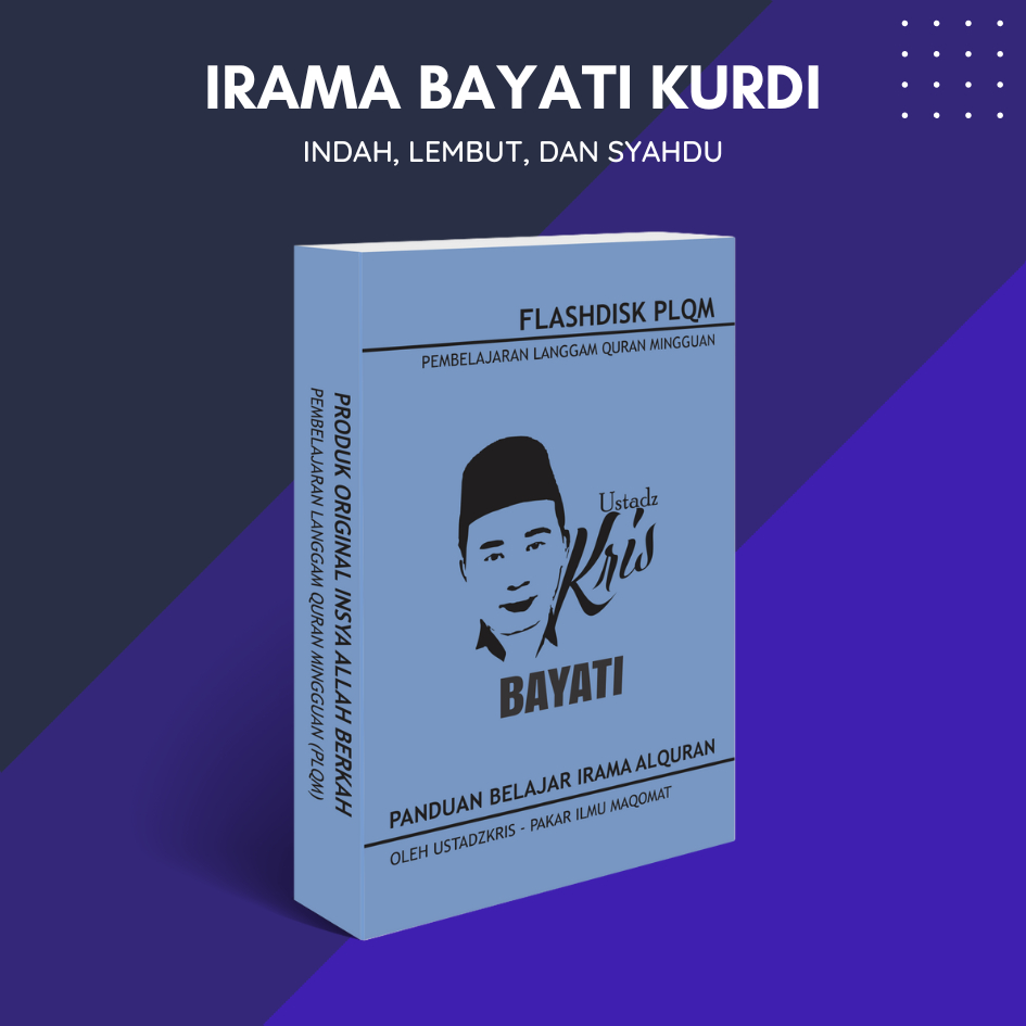 FLASHDISK PLQM PANDUAN BELAJAR IRAMA ALQURAN IRAMA BAYATI (1 IRAMA)