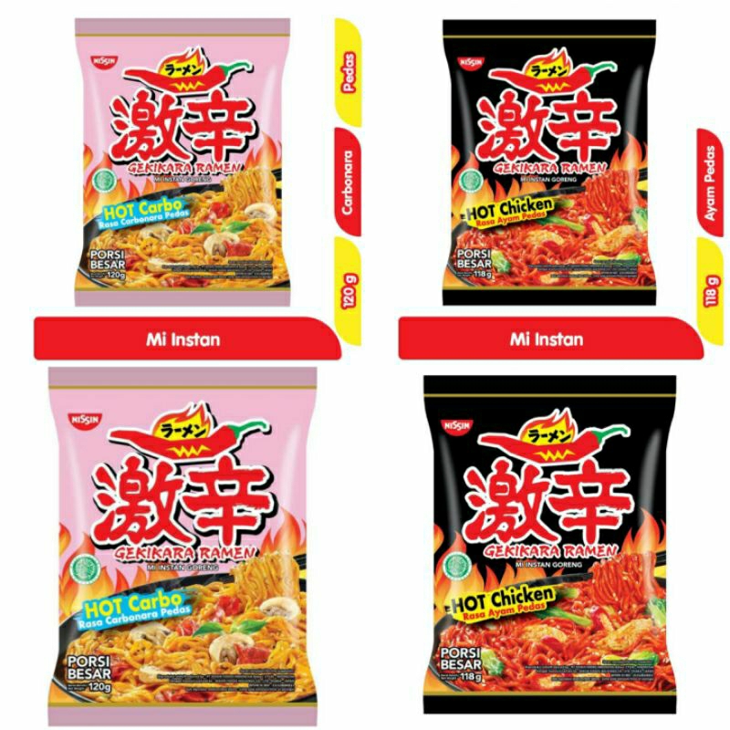 

Gekikara Ramen Mi Instan Goreng 120g
