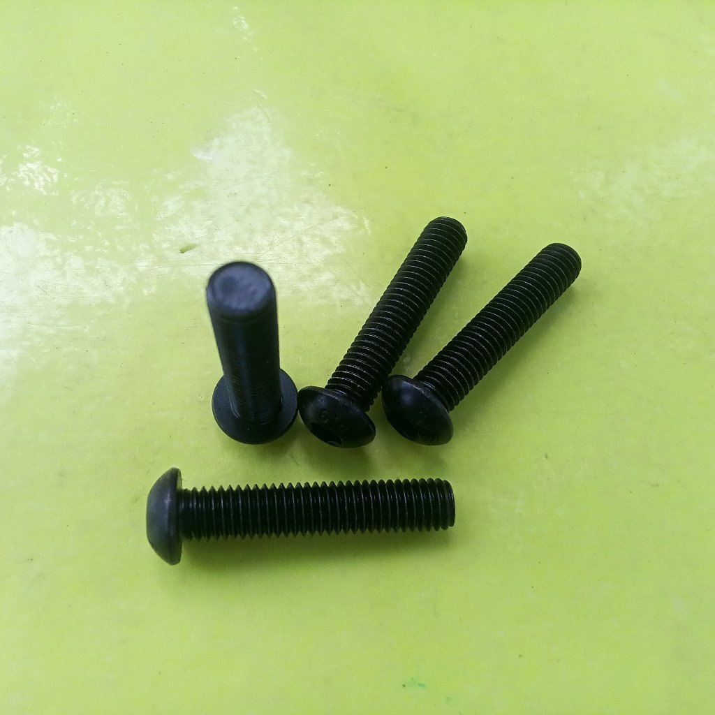 BAUT L BUTTON M8 X 25 BAJA / BAUT M8 / BAUT 13 KUNCI L5 / L 5 / BAUT L M8 X 25 BUTTON / BAUT L BUTTO