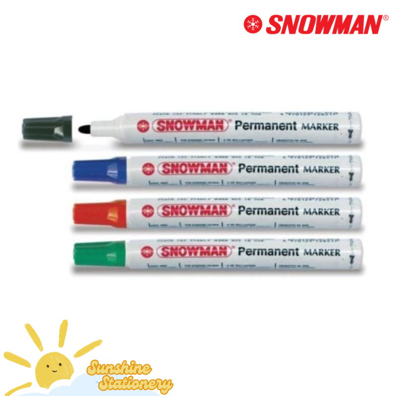 

SNOWMAN Permanent Marker Spidol Permanen G-12