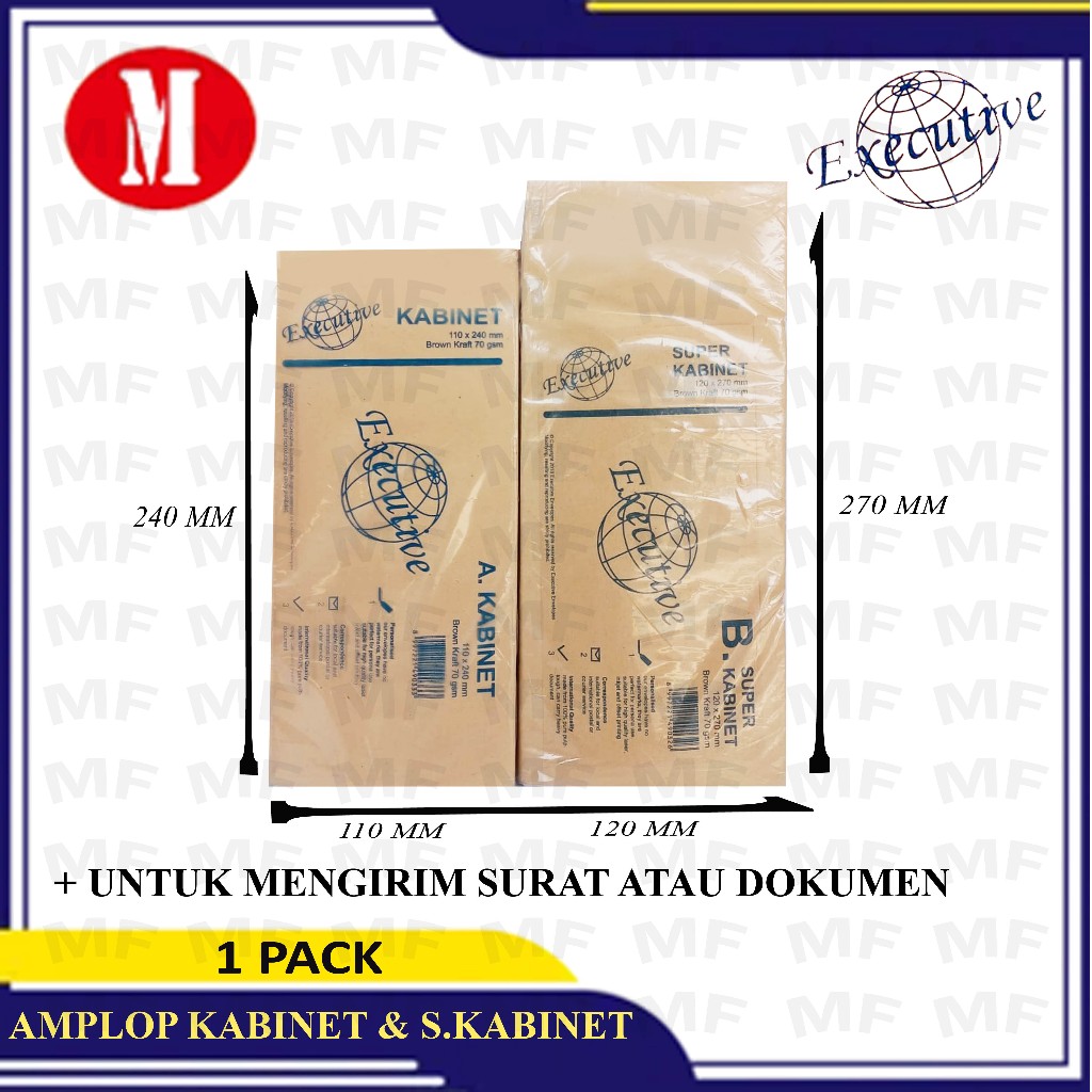 

Amplop Coklat Kabinet & Super Kabinet