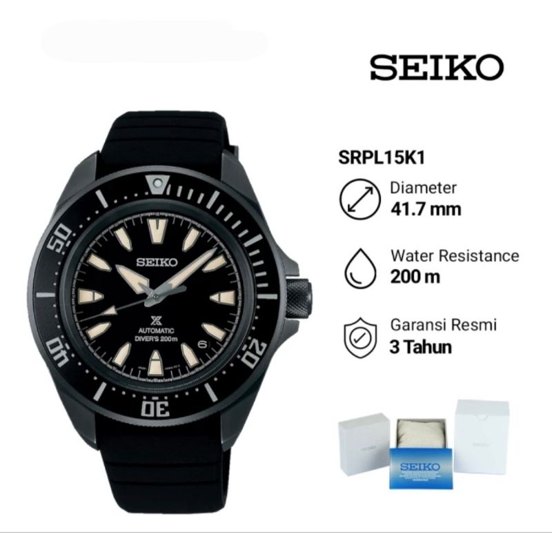 Seiko Prospex SRPL15K1 Automatic Drivers 200M Jam Tangan Pria Original