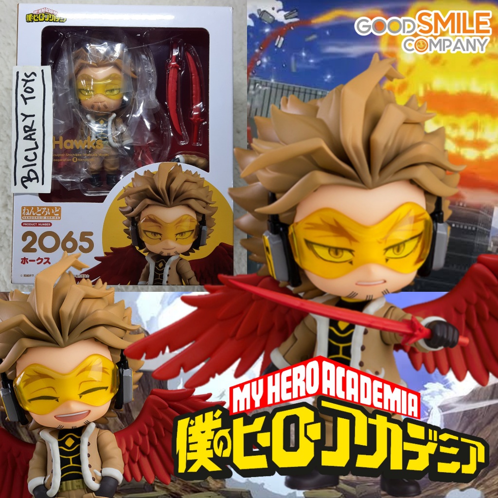 Nendoroid Hawks Keigo Takami My Hero Academia Boku No Hero BNHA MHA Nendo Funko Size ORI ORIGINAL Ac