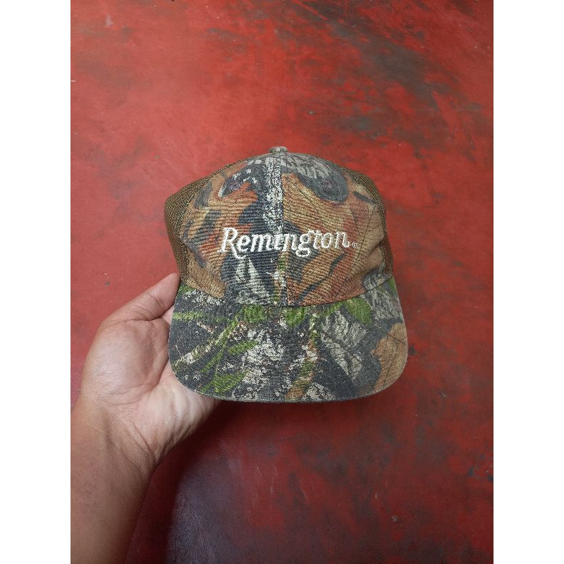 Topi Realtree Remington Camo Trucker