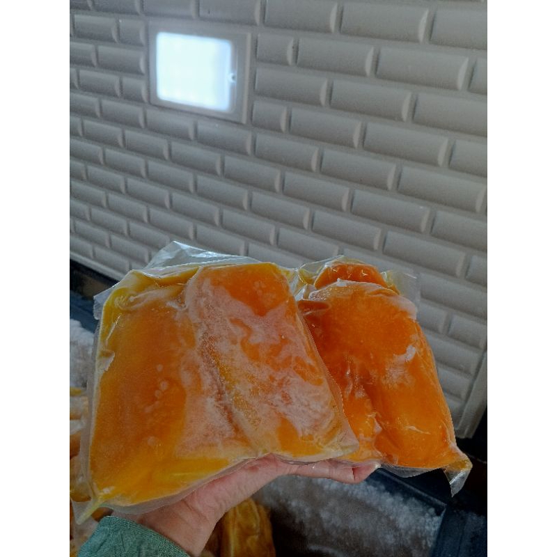 

Mangga Harum Manis Frozen tanpa biji ukuran 1Kg