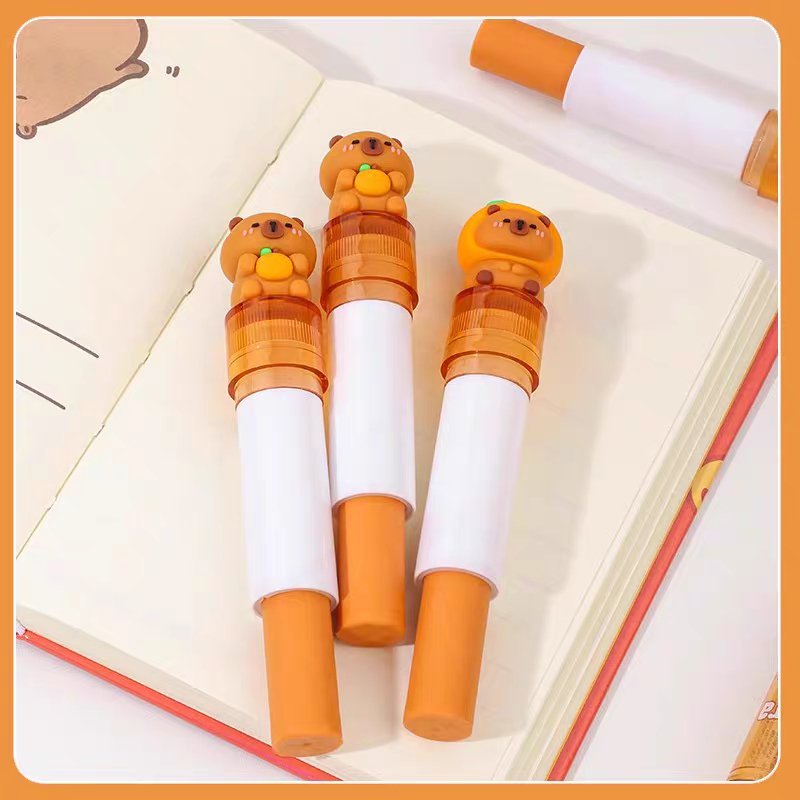 

Penghapus Putar Capybara Kapibara Kapibala Lucu ATK Sekolah Stationery Cute Eraser