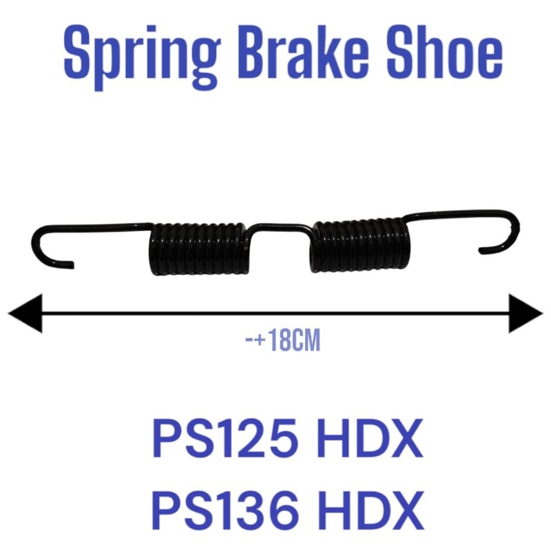 Spring Brake Shoe Canter Hdx PS125 Hdx PS136 Hdx   Per Kampas Rem  PS125 Canter PS136 Hdx