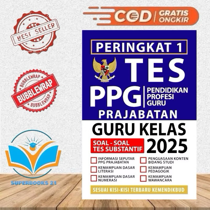 Buku PPG Prajabatan Guru PGSD Guru Kelas 2025