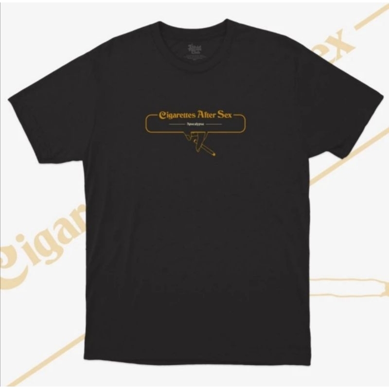 Original [TshirtFanclub] Kaos Band Musik Cigarettes After Sex Unisex Tee
