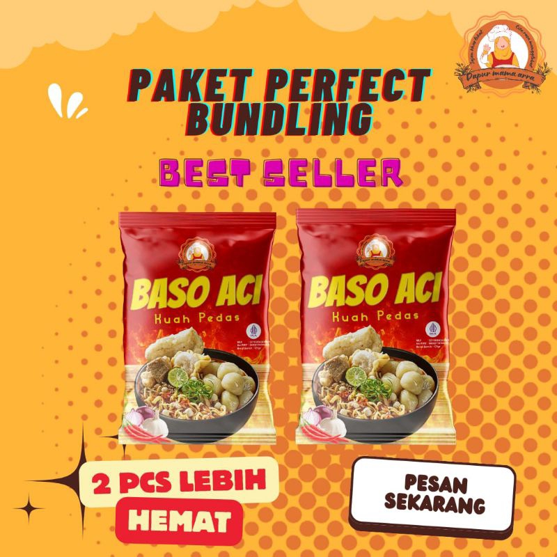 

paket bundling perfect baso aci kuah pedas super