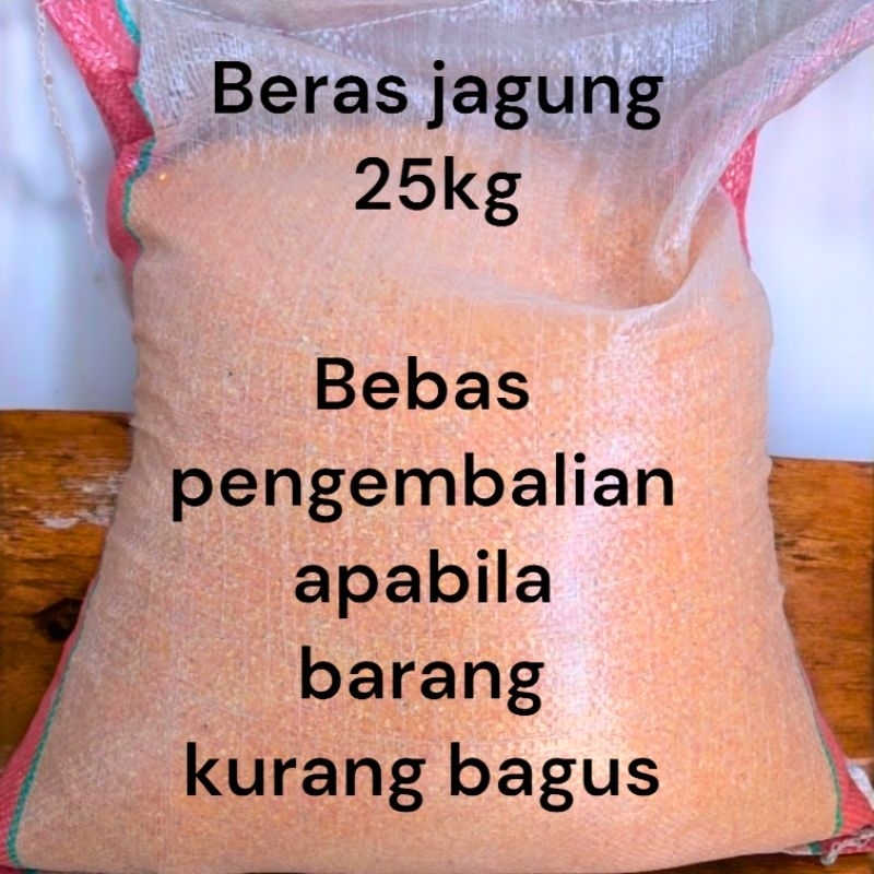

25KG BERAS JAGUNG BERKUALITAS BISA UNTUK DIJUAL LAGI BARANG JELEK BISA DIKEMBALIKAN