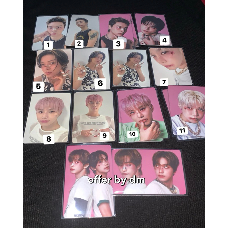 Ready Stock - Photocard PC SEASON GREETINGS 2025 SG25 NCT DREAM NCT 127 JOHNNY YUTA DOYOUNG JUNGWOO 