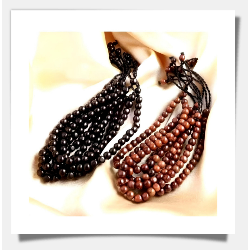 Gelang Tasbih Kayu Kaokah Kokkah kaukah 33 Butir