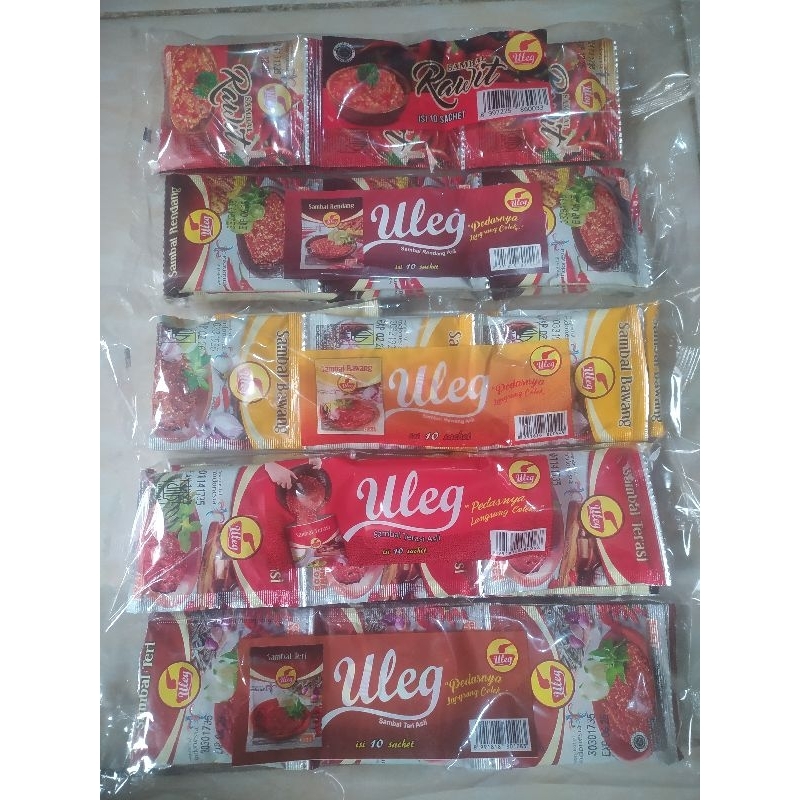 

Sambal uleg finna, aneka rasa (isi 1sachet)