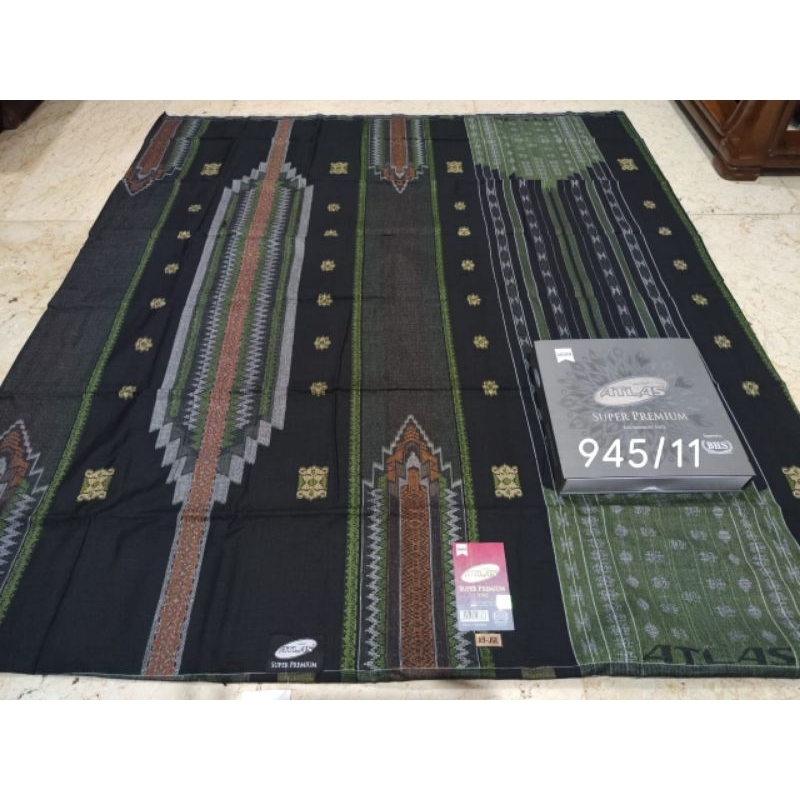 Sarung Atlas Super Premium Sarung Atlas Suprem 945 Silver