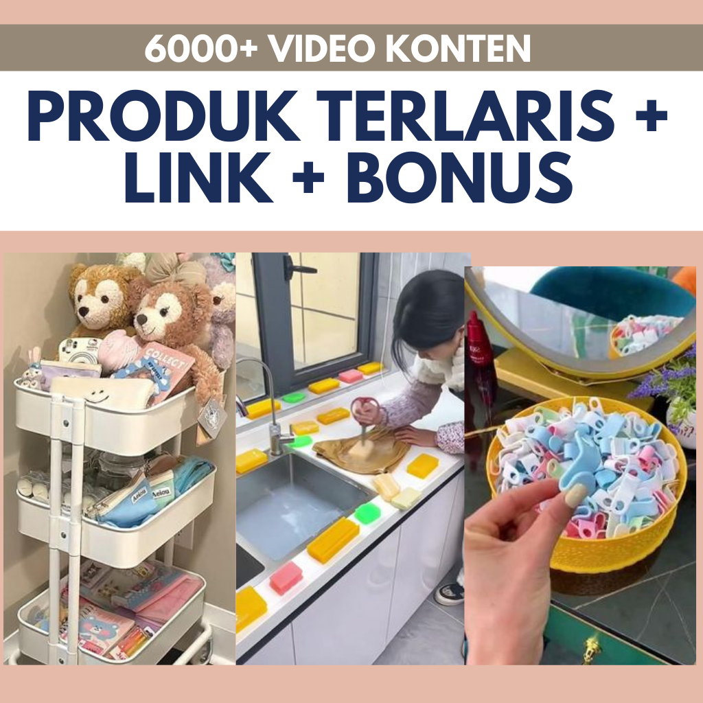 6000+ Video Produk & Link Shopee Affiliate