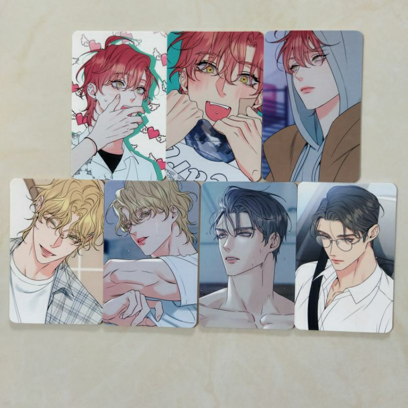 (ready stock) Random Collection Photocard Honey Trouble RPC Honey Trouble RPC HT Official Lezhin Jme