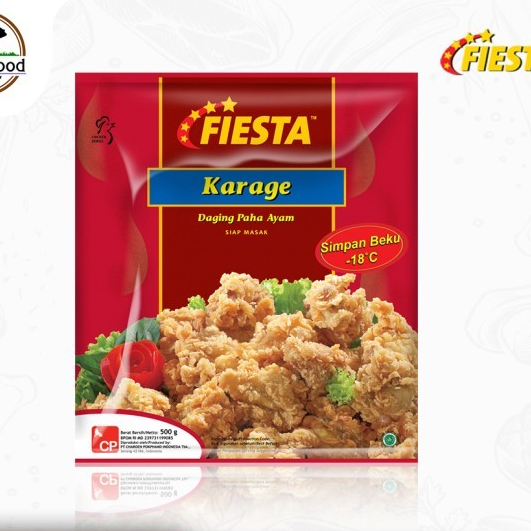 

Fiesta Karage Daging Paha Ayam Frozen Siap Masak 400gr