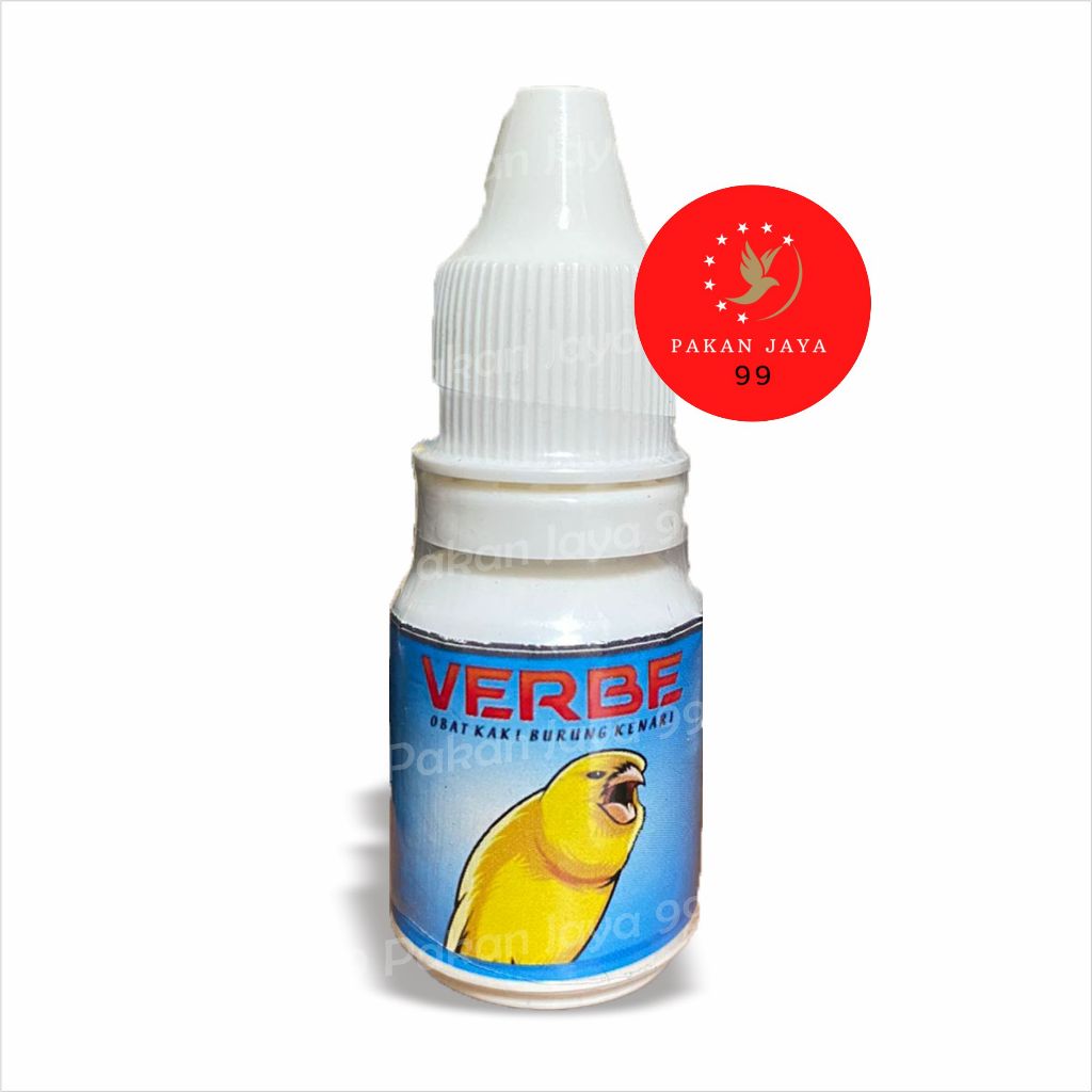 Verbe 1 Pcs Obat Kaki Burung Kenari Finch Sakit Kaki Urat Merah Bengkak Bubul Jamur Infeksi Ring