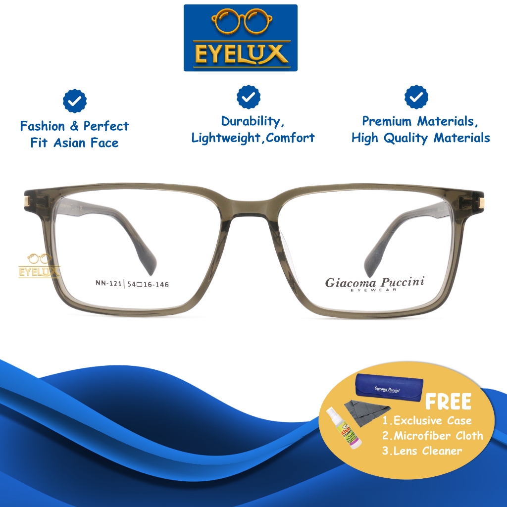 Giacoma Puccini Eyewear / GP NN-121 / 54-16-146 / Frame Kacamata Giacoma Puccini ORIGINAL