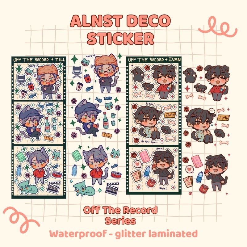 

[koffieaulait] Alien stage Deco Sticker - Actor AU