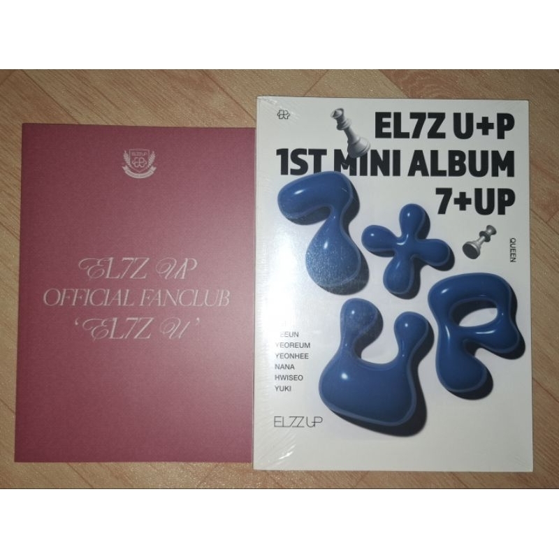 Album Fanclub unsealed 1st mini album 7+UP sealed EL7Z+UP el7zup