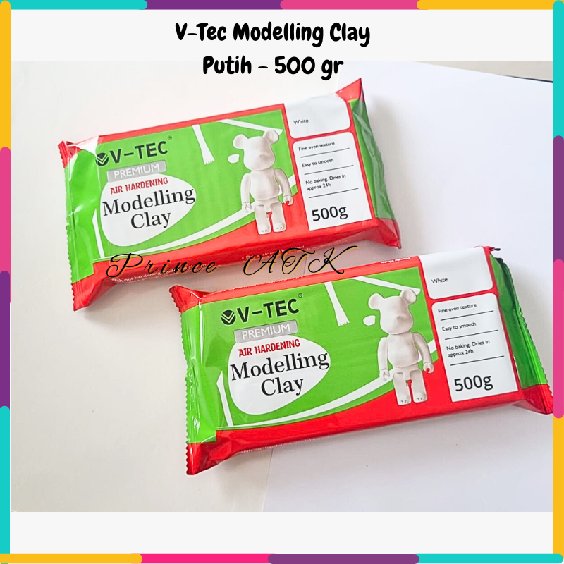 

V-Tec Modelling Clay White 500 gr