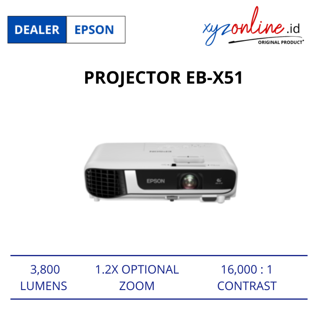 Proyektor Epson EB-X51 XGA 3LCD