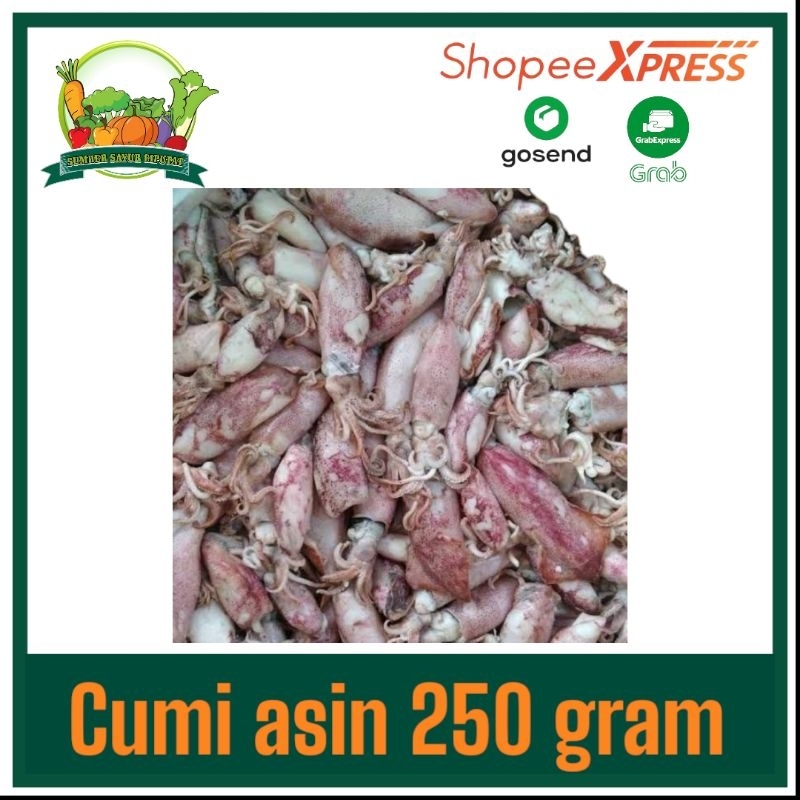 

cumi asin 250 gram - KIRIM INSTAN
