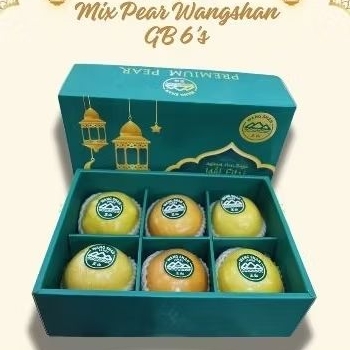 

Hampers Pear Wangshan Mix 6's Spesial Gift Box