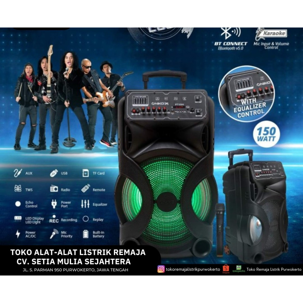 Trolley Speaker Niko (PT1501) NK-PT1501