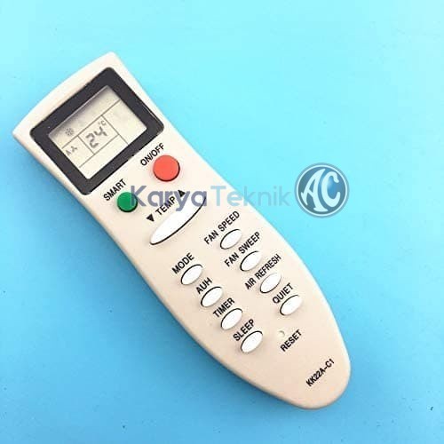 REMOT KONTROL REMOTE AC CHANGHONG KK10A-C1 KK10B-C1 KK10A KK22A KK22B ORIGINAL