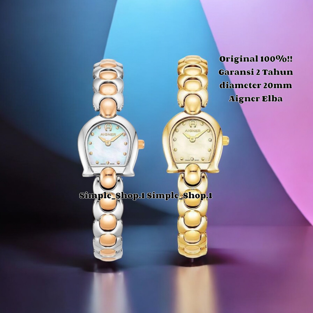 Original 100% Jam Tangan Pria Aigner AGW.254003 AGW.254004 Made In Swiss Garansi Resmi 2 Tahun