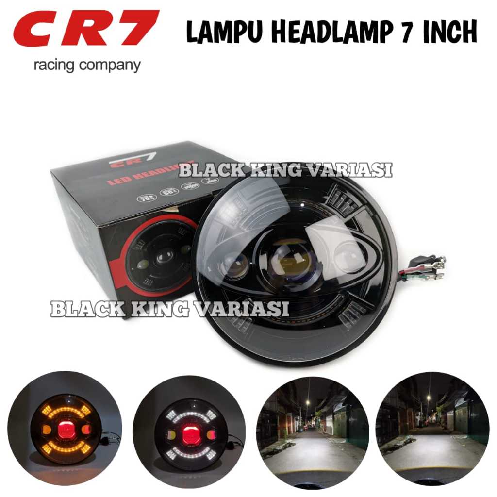 Lampu headlamp 7 Inch Lampu Biled LED 7 Inch Lampu Led Projector Biled 7 Inch Piw Piw Lampu Depan Bi