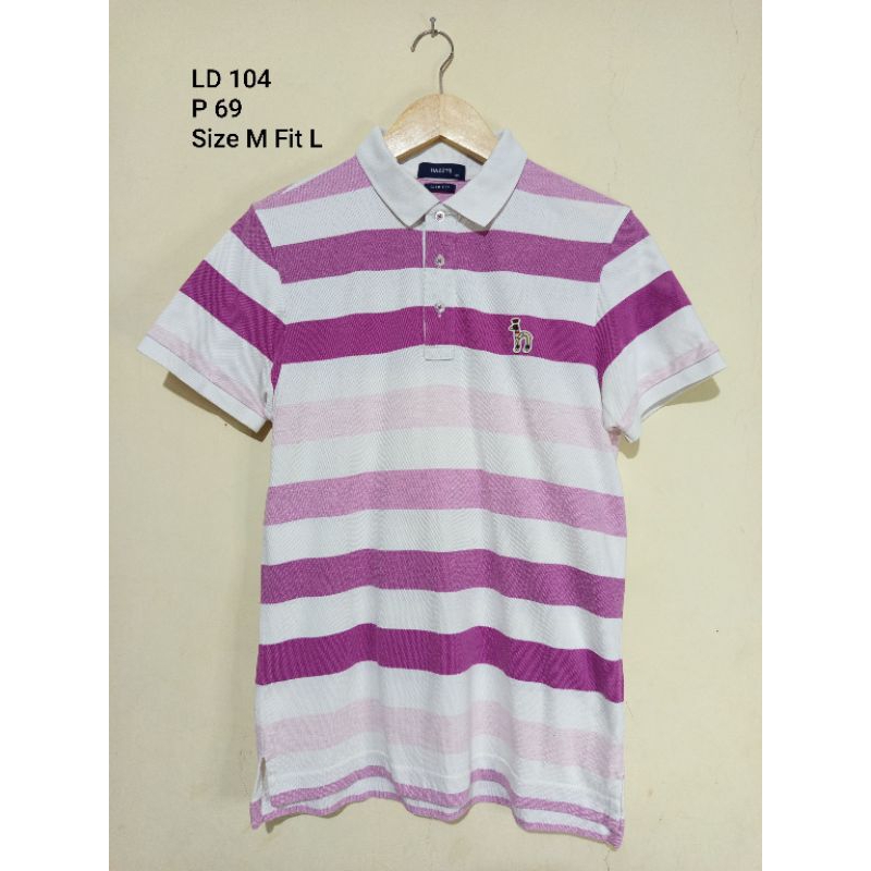 Kaos Polo Brand Hazzys Original Fulltag