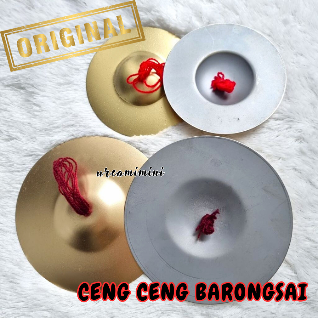 Ceng Ceng Barongsai Alat Musik Cengceng Mini Gamelan Bali