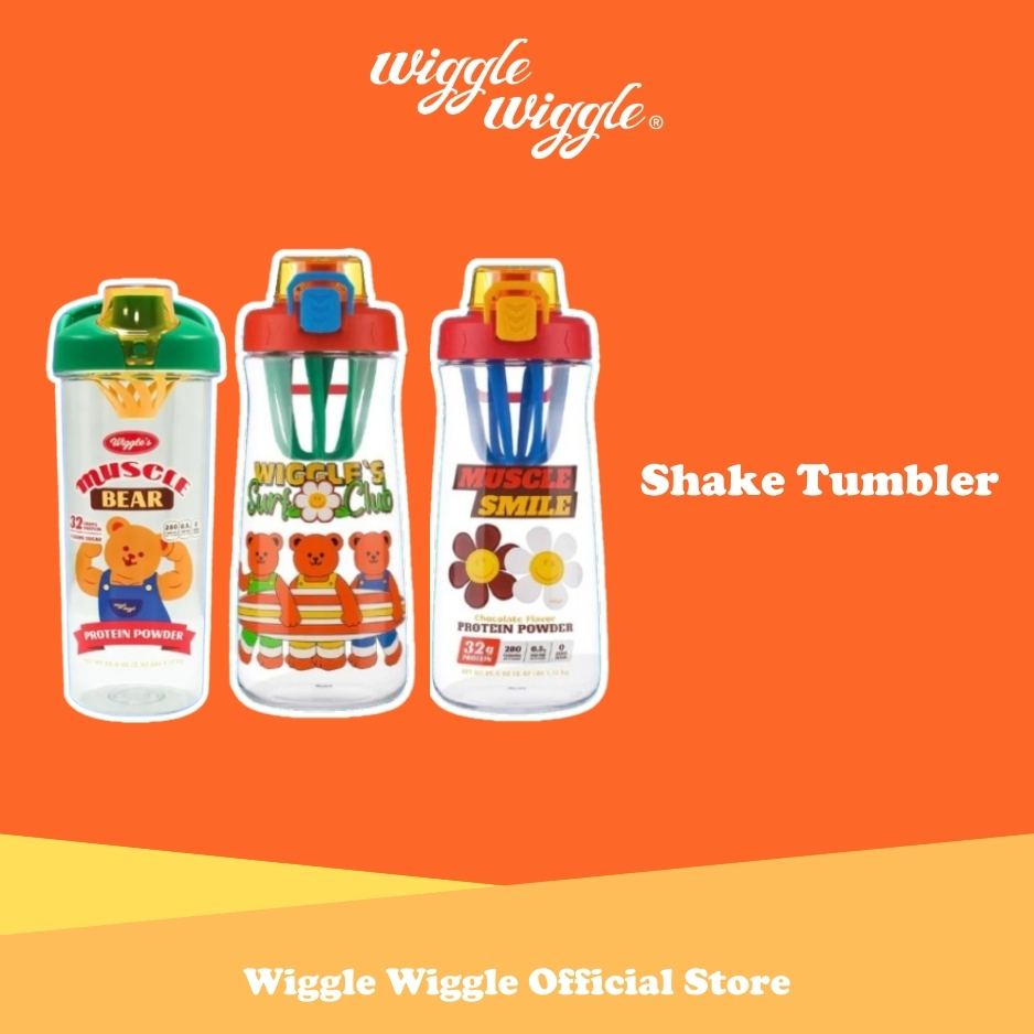Wiggle Wiggle Shake Tumbler Botol Tumbler Plastik Besar