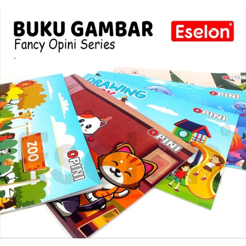 

Buku Gambar A4 Opini(10pcs) / Buku Gambar A4 1Pack