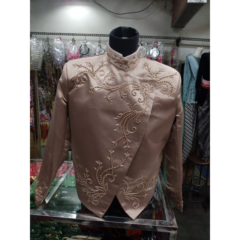 beskap solo sikep payet bridal manten/Beskap pengantin solo