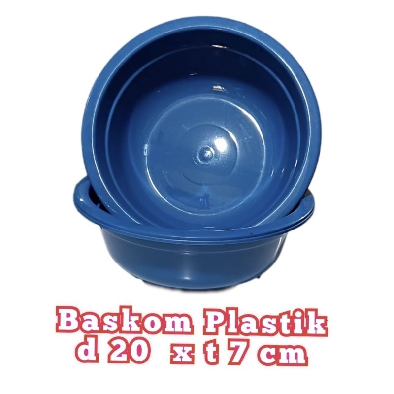 Baskom kecil plastik tebal