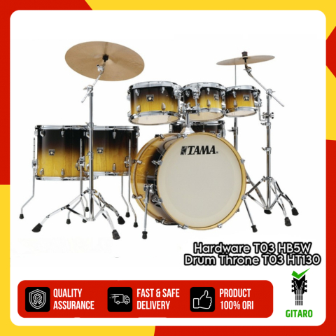 Drum TAMA CL72RSP GLP Superstar Classic Maple 7-Piece Tanpa Cymbal