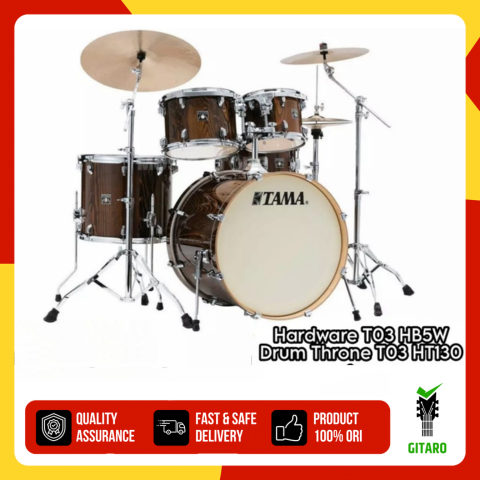 Drum TAMA CL52KRSP GJP Superstar Classic Exotix 5piece Tanpa Cymbal