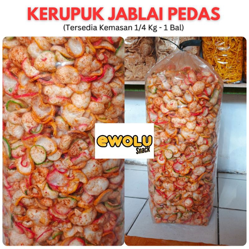 

KERUPUK JABLAI PEDAS GURIH