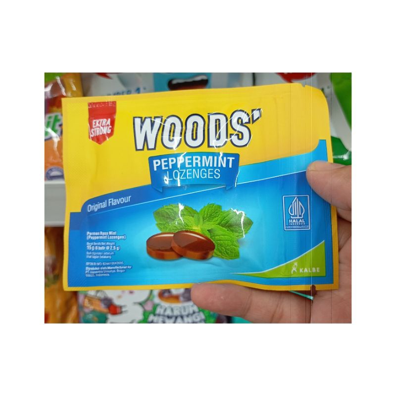 

WOODS LOZENGES ORIGINAL PELEGA TENGGOROKAN 15GR